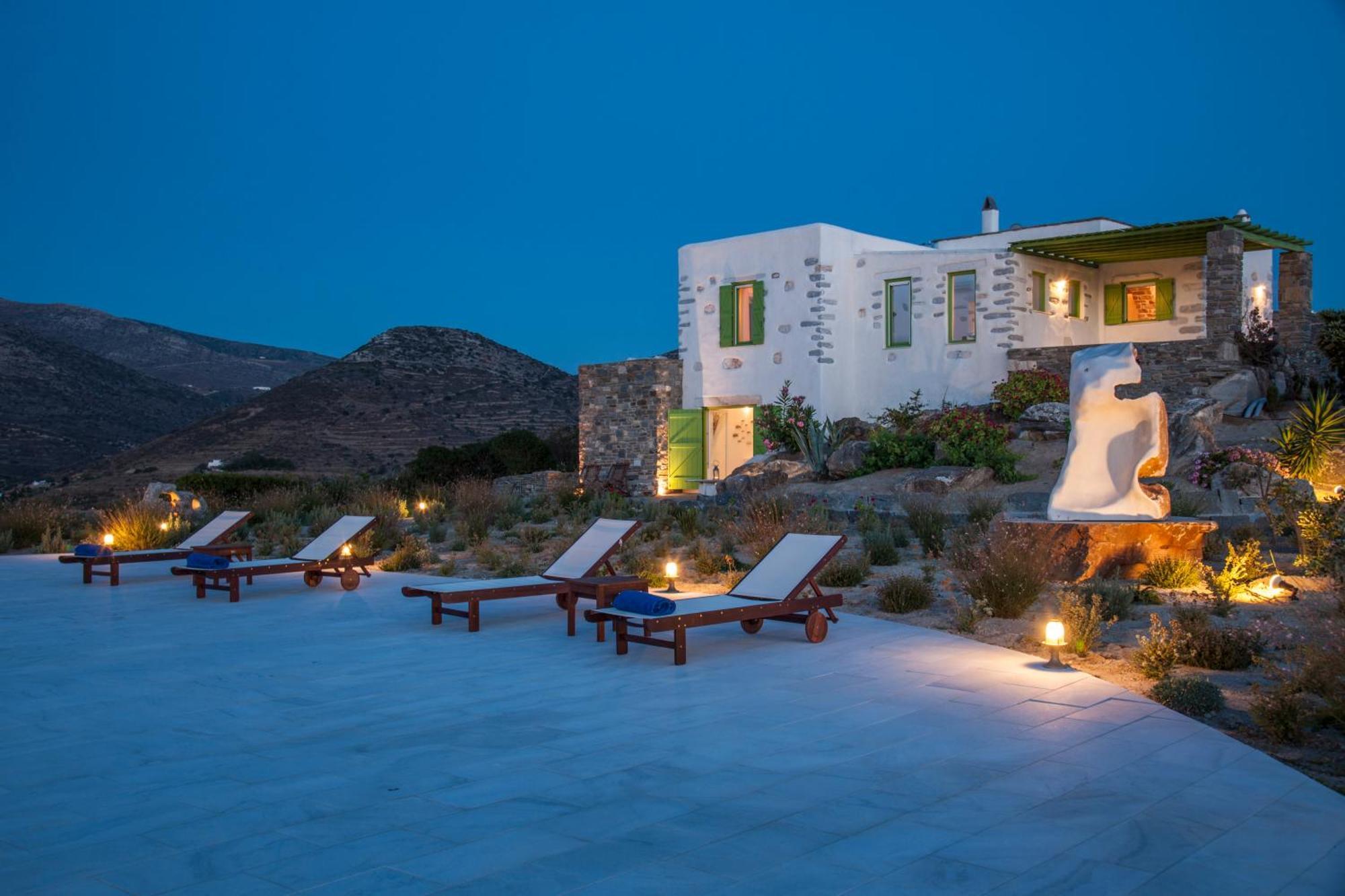 Villa Aeolos With 2 Private Pools Sarakíniko エクステリア 写真